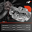 APBC0665 Front Passenger Side Brake Caliper with Bracket, Sold Individually