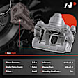 APBC0719MF Rear Passenger Side Brake Caliper with Bracket, Sold Individually
