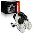 Rear Passenger Side Brake Caliper, 1-Piston, A-Premium APBC07PPW, Sold Individually