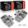 APBC0846 Rear Brake Caliper with Bracket, 2-Wheel Set