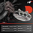 APBC0882 Front, Driver Side Brake Caliper, Sold Individually