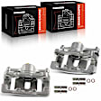 APBC0910 Rear Brake Caliper with Bracket, 2-Wheel Set