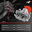 APBC0921 Rear Driver Brake Caliper with Bracket, Sold Individually