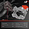 APBC0931MF Rear Brake Caliper with Bracket, 2-Wheel Set