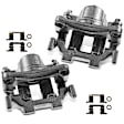 APBC0942 Rear Brake Caliper with Bracket, 2-Wheel Set