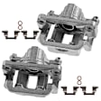 APBC0945 Rear Brake Caliper with Bracket, 2-Wheel Set