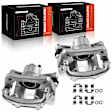 APBC0971C Rear Brake Caliper with Bracket, 2-Wheel Set