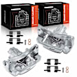 APBC1009 Rear Brake Caliper with Bracket, 2-Wheel Set
