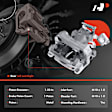APBC1013 Rear Brake Caliper with Bracket, 2-Wheel Set