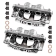APBC1025 Front Brake Caliper with Bracket, 2-Wheel Set