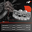 Rear Brake Caliper, 2-Piston, A-Premium APBC1028, 2-Wheel Set