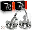 APBC1076 Rear Brake Caliper Assembly with Bracket, 2-Wheel Set