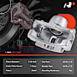 APBC1077 Front Brake Caliper with Bracket, 2-Wheel Set