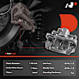 APBC1132 Rear Passenger Side Brake Caliper with Bracket, Sold Individually