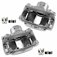APBC1164 Front Brake Caliper with Bracket, 2-Wheel Set
