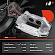 APBC1191 Rear Brake Caliper, 2-Wheel Set
