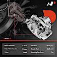 APBC1208 Front Driver Side Brake Caliper with Bracket, Sold Individually