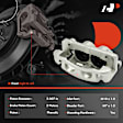 APBC1259 Front Brake Caliper with Bracket, 2-Wheel Set