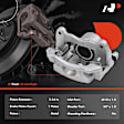 APBC1266 Front Brake Caliper with Bracket, 2-Wheel Set