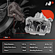 APBC1287 Rear Driver Brake Caliper with Bracket, Sold Individually