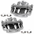 APBC1314 Front Disc Brake Calipers with Bracket, 2-Wheel Set