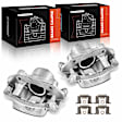 APBC1336 Brake Caliper Assembly with Bracket, 2-Wheel Set