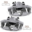 APBC1341 Front Disc Brake Calipers with Bracket, 2-Wheel Set