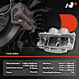 Front and Rear Brake Caliper, 2-Piston A-Premium APBC1385, 4-Wheel Set