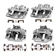 APBC1387 Front and Rear Brake Caliper, 4-Wheel Set