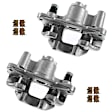 APBC1405 Rear Disc Brake Calipers with Bracket, 2-Wheel Set