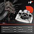 APBC1428 Rear, Driver Side Brake Caliper, Sold Individually