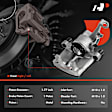 APBC1461 Rear, Passenger Side Brake Caliper, Sold Individually