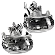 APBC1535 Rear Disc Brake Calipers with Bracket, 2-Wheel Set