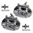 APBC1542 Front Brake Caliper, 2-Wheel Set