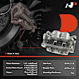 APBC1552 Front and Rear Brake Caliper, 4-Wheel Set