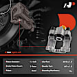 APBC1555 Rear Brake Caliper, 2-Wheel Set
