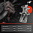 APBC1558 Rear, Driver Side Brake Caliper, Sold Individually