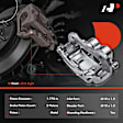 APBC1565 Front Brake Caliper with Bracket, 2-Wheel Set