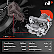 APBC1569 Rear Brake Caliper with Bracket, 2-Wheel Set