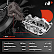 APBC1571 Front Brake Caliper with Bracket, 2-Wheel Set