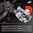 APBC1578 Front Brake Caliper with Bracket, 2-Wheel Set
