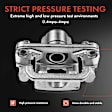 APBC1602 Rear Driver Brake Caliper with Bracket, Sold Individually