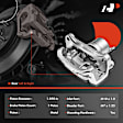 APBC1630 Rear Brake Caliper with Bracket, 2-Wheel Set