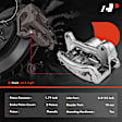 APBC1639 Front Brake Caliper with Bracket, 2-Wheel Set