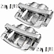 APBC1670 Front Brake Caliper with Bracket, 2-Wheel Set