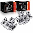 APBC1672 Rear Brake Caliper with Bracket, 2-Wheel Set