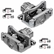 APBC1737 Rear Brake Caliper with Bracket, 2-Wheel Set