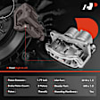 APBC1789 Front Brake Caliper with Bracket, 2-Wheel Set