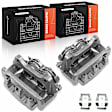 APBC1823 Front Brake Caliper with Bracket, 2-Wheel Set