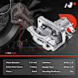 APBC1851 Rear Passenger Side Brake Caliper with Bracket, Sold Individually